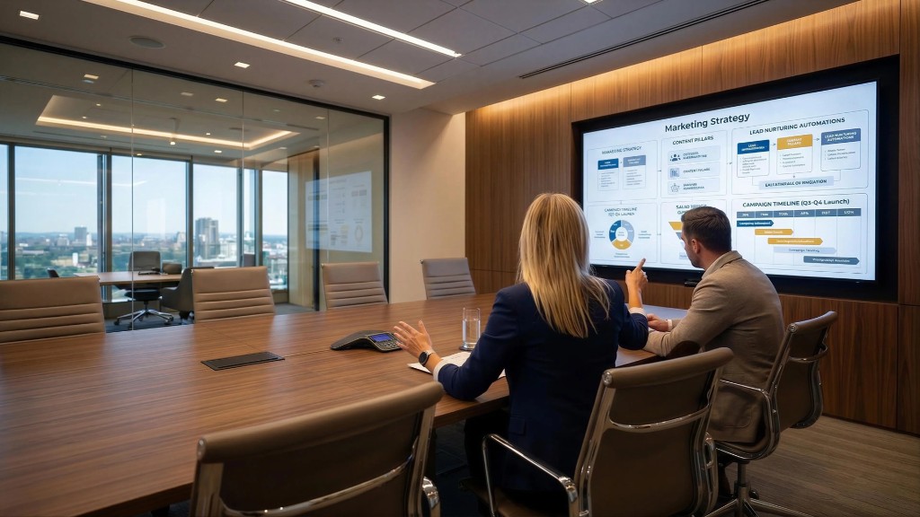 B2B marketing strategy session